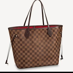 Neverful MM Damier Ebene Like New